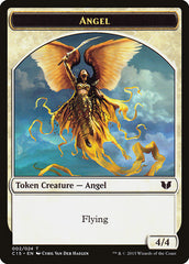 Spirit (022) // Angel Double-Sided Token [Commander 2015 Tokens] | Arkham Games and Comics