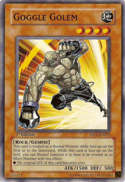 Goggle Golem [TAEV-EN023] Common | Arkham Games and Comics