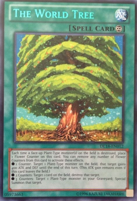 The World Tree (Green) [DL18-EN012] Rare | Arkham Games and Comics