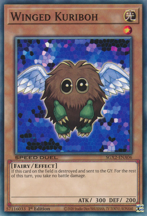 Winged Kuriboh [SGX2-ENA06] Common | Arkham Games and Comics