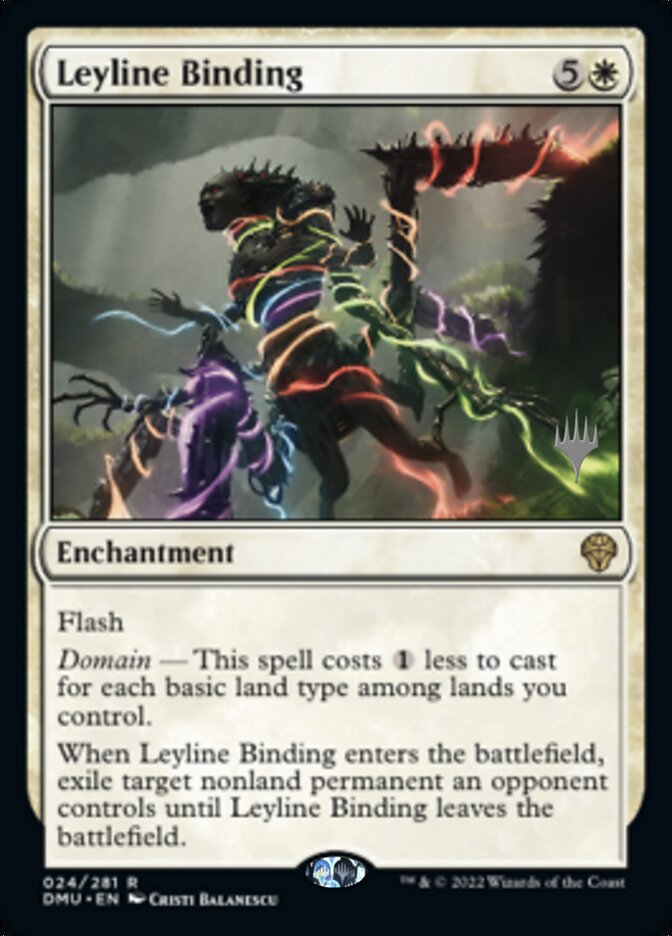 Leyline Binding (Promo Pack) [Dominaria United Promos] | Arkham Games and Comics