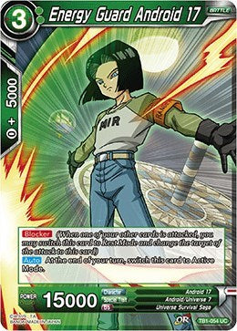 Energy Guard Android 17 [TB1-054] | Arkham Games and Comics