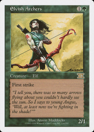 Elvish Archers [Classic Sixth Edition] | Arkham Games and Comics