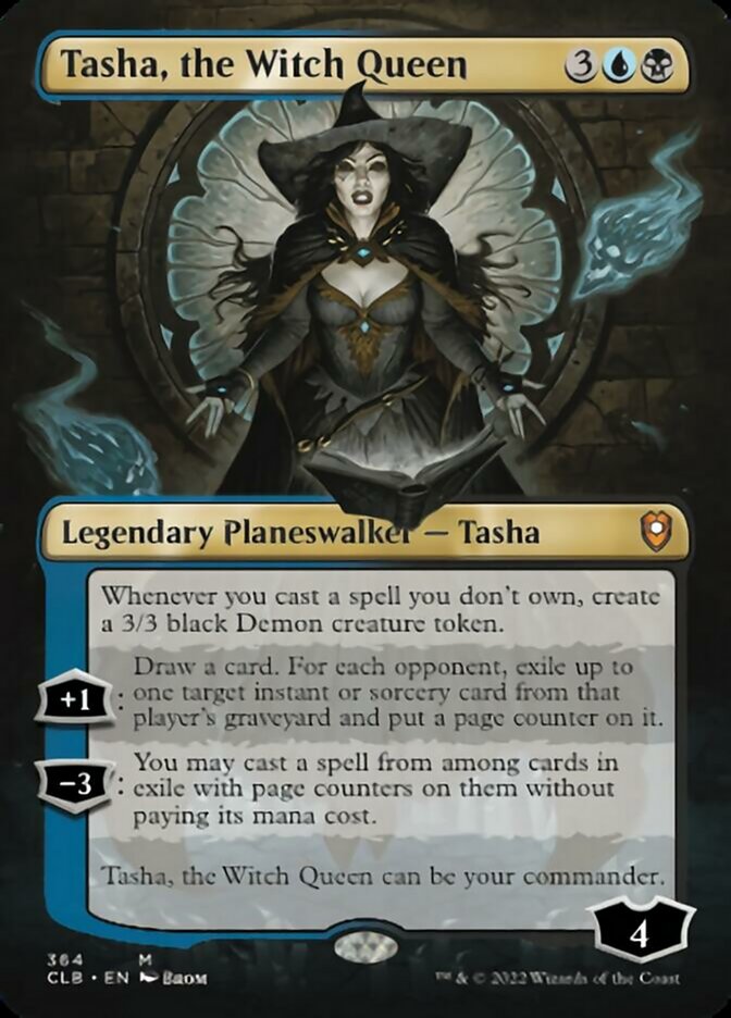 Tasha, the Witch Queen (Borderless) [Commander Legends: Battle for Baldur's Gate] | Arkham Games and Comics