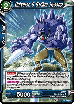 Universe 9 Striker Hyssop [TB1-043] | Arkham Games and Comics