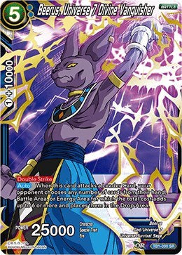 Beerus, Universe 7 Divine Vanquisher [TB1-030] | Arkham Games and Comics