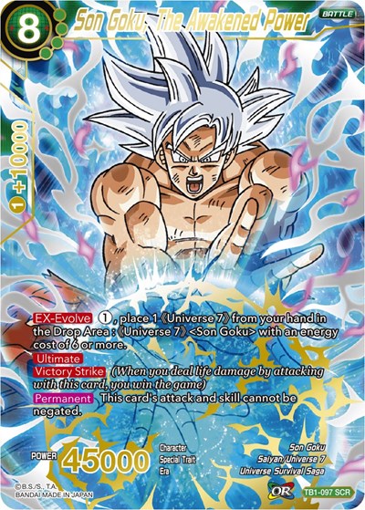 Son Goku, The Awakened Power [TB1-097] | Arkham Games and Comics