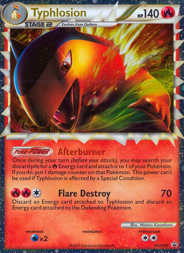 Typhlosion (HGSS09) [HeartGold & SoulSilver: Black Star Promos] | Arkham Games and Comics