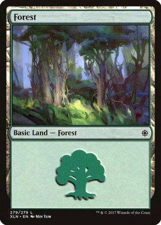 Forest (279) [Ixalan] | Arkham Games and Comics