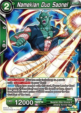 Namekian Duo Saonel [BT4-057] | Arkham Games and Comics