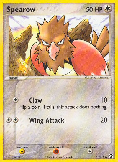 Spearow (81/112) [EX: FireRed & LeafGreen] | Arkham Games and Comics