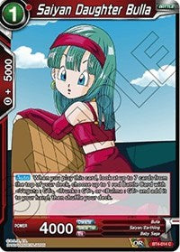 Saiyan Daughter Bulla [BT4-014] | Arkham Games and Comics