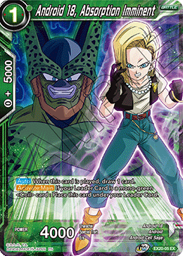 Android 18, Absorption Imminent (EX20-05) [Ultimate Deck 2022] | Arkham Games and Comics