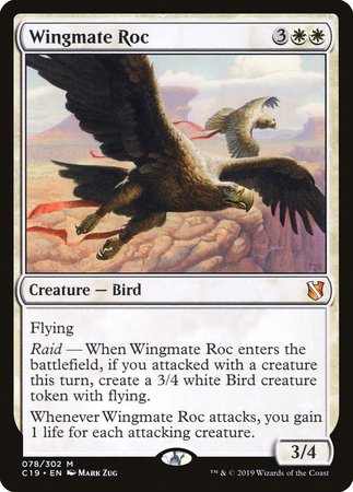 Wingmate Roc [Commander 2019] | Arkham Games and Comics