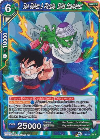 Son Gohan & Piccolo, Skills Sharpened (BT10-147) [Rise of the Unison Warrior 2nd Edition] | Arkham Games and Comics