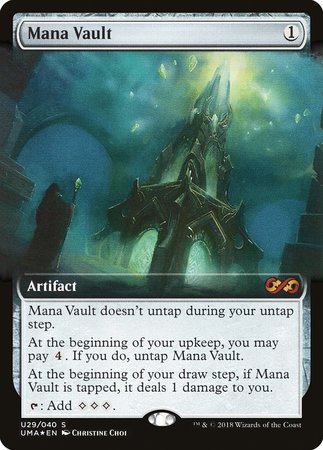 Mana Vault [Ultimate Box Topper] | Arkham Games and Comics