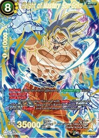 Height of Mastery Son Goku (SPR) [BT4-075] | Arkham Games and Comics