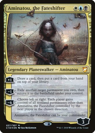 Aminatou, the Fateshifter [Commander 2018] | Arkham Games and Comics