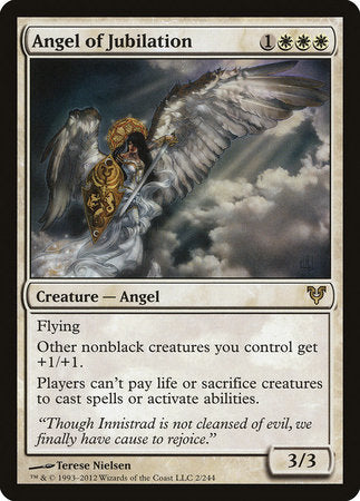 Angel of Jubilation [Avacyn Restored] | Arkham Games and Comics