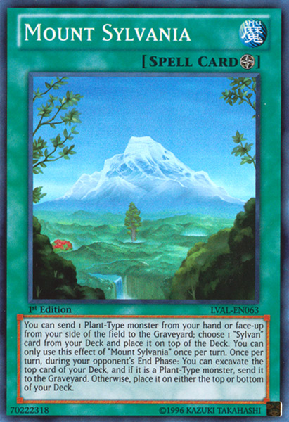 Mount Sylvania [LVAL-EN063] Super Rare | Arkham Games and Comics