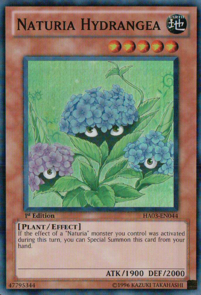 Naturia Hydrangea [HA03-EN044] Super Rare | Arkham Games and Comics