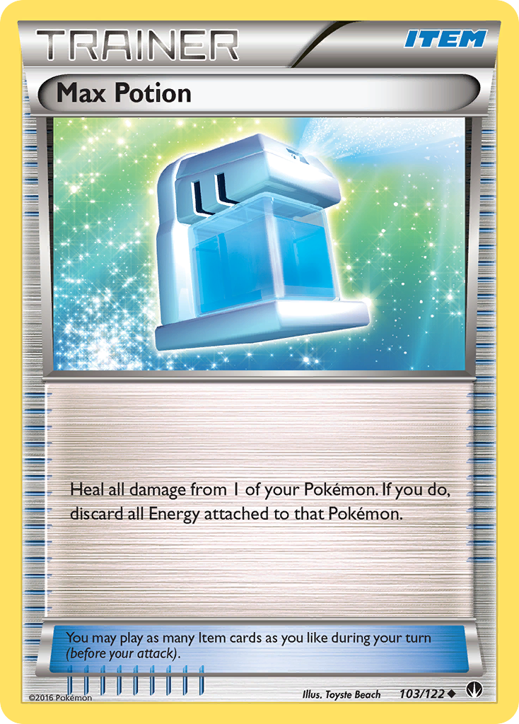 Max Potion (103/122) [XY: BREAKpoint] | Arkham Games and Comics