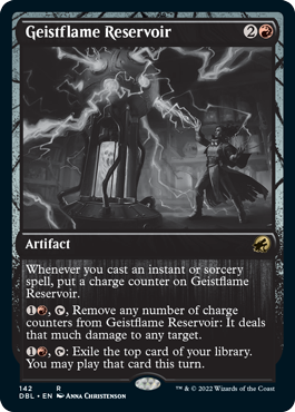 Geistflame Reservoir [Innistrad: Double Feature] | Arkham Games and Comics