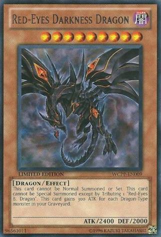 Red-Eyes Darkness Dragon [WCPP-EN009] Rare | Arkham Games and Comics