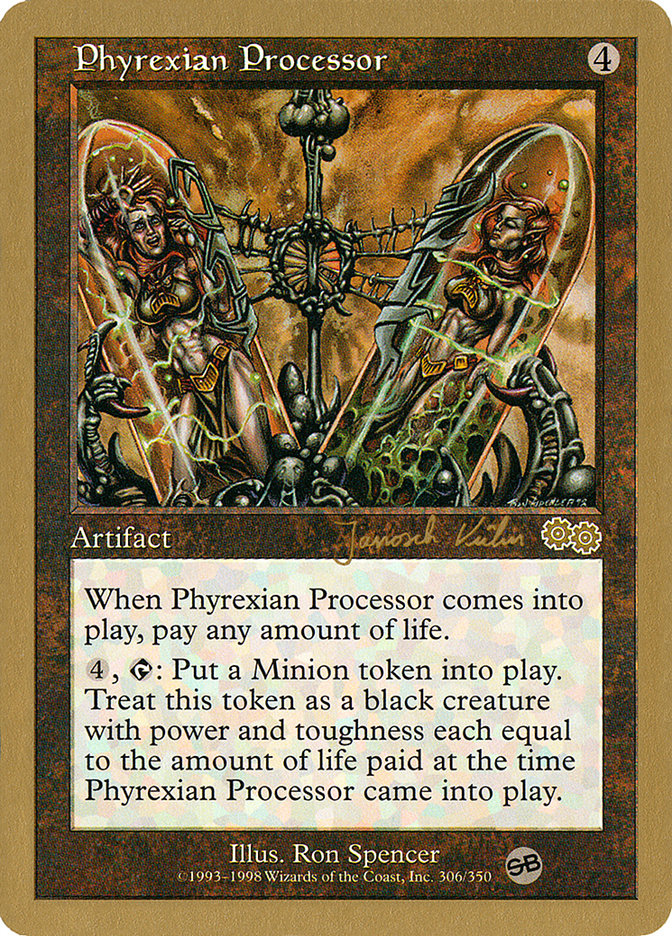 Phyrexian Processor (Janosch Kuhn) (SB) [World Championship Decks 2000] | Arkham Games and Comics