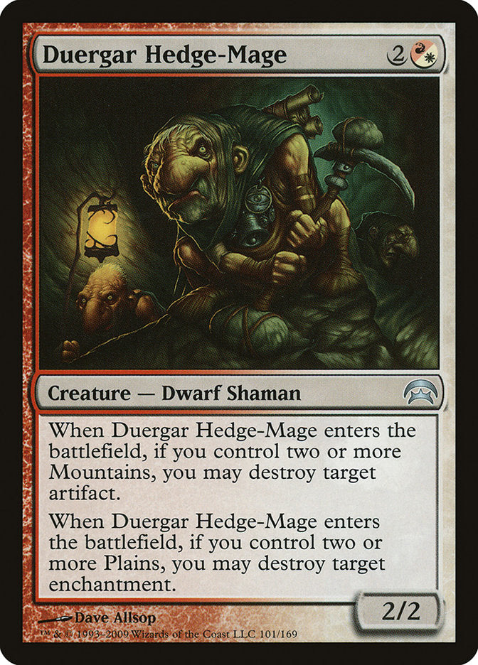 Duergar Hedge-Mage [Planechase] | Arkham Games and Comics