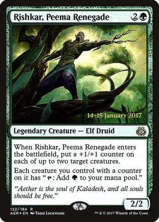 Rishkar, Peema Renegade [Aether Revolt Promos] | Arkham Games and Comics