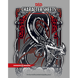 5th Edition Character Sheets (Set of 24 Sheets) | Arkham Games and Comics