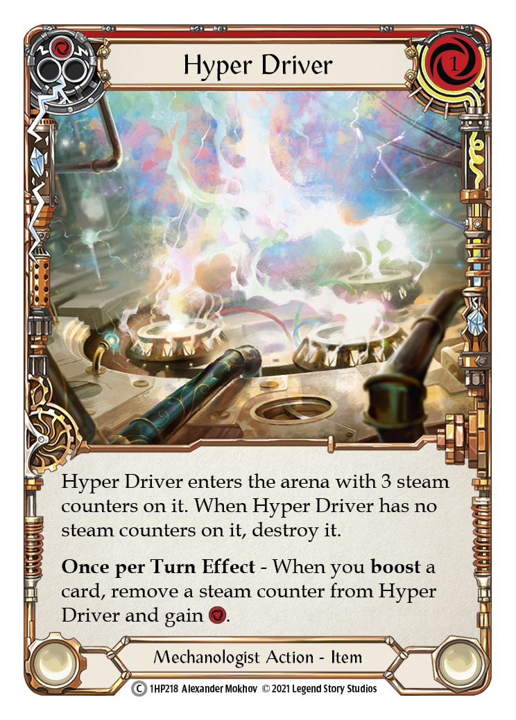 Hyper Driver [1HP218] (History Pack 1) | Arkham Games and Comics