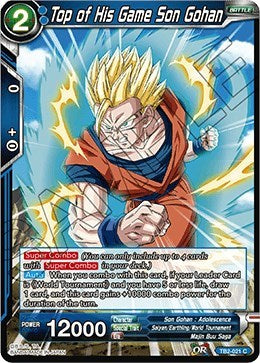 Top of His Game Son Gohan [TB2-021] | Arkham Games and Comics