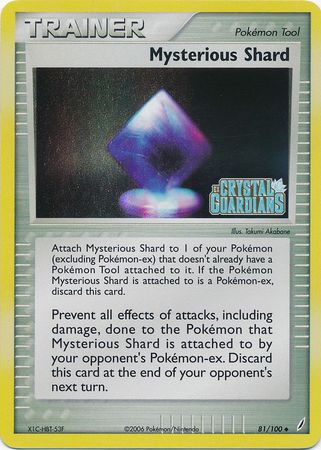 Mysterious Shard (81/100) (Stamped) [EX: Crystal Guardians] | Arkham Games and Comics