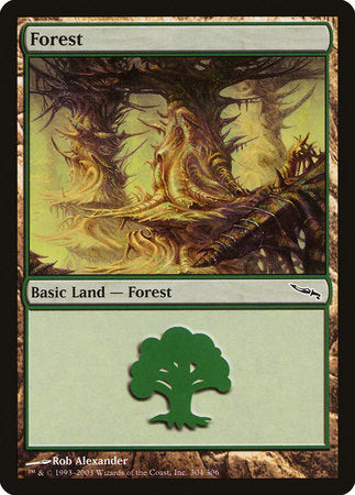 Forest (304) [Mirrodin] | Arkham Games and Comics