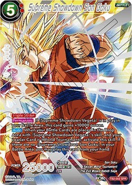 Supreme Showdown Son Goku (SPR) [TB2-002] | Arkham Games and Comics