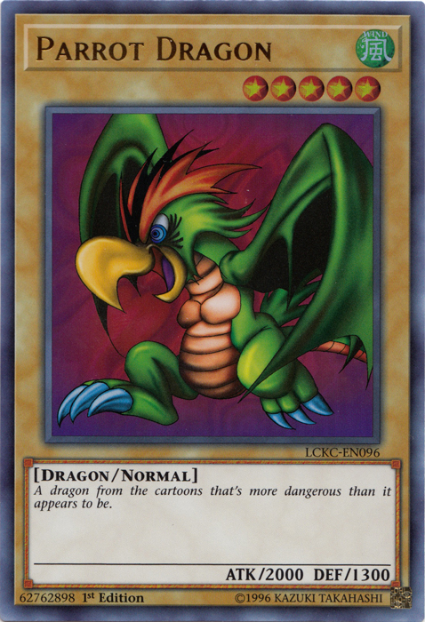 Parrot Dragon [LCKC-EN096] Ultra Rare | Arkham Games and Comics