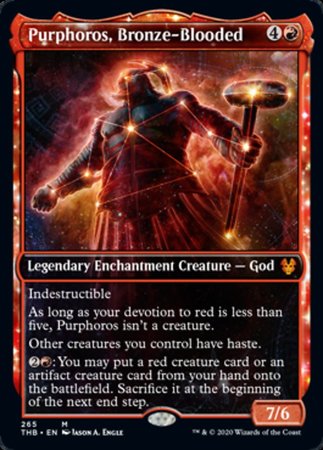 Purphoros, Bronze-Blooded [Theros Beyond Death] | Arkham Games and Comics