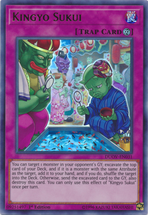 Kingyo Sukui [DUOV-EN031] Ultra Rare | Arkham Games and Comics
