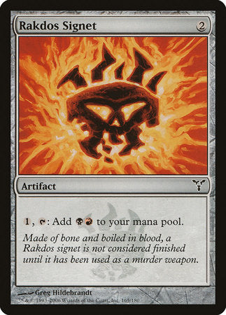 Rakdos Signet [Dissension] | Arkham Games and Comics