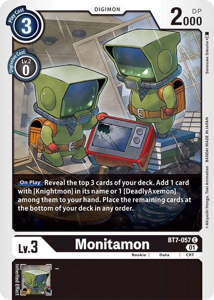 Monitamon [BT7-057] [Next Adventure] | Arkham Games and Comics