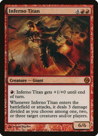 Inferno Titan [Duels of the Planeswalkers Promos 2011] | Arkham Games and Comics