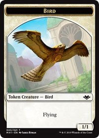 Bird (003) // Squirrel (015) Double-sided Token [Modern Horizons Tokens] | Arkham Games and Comics