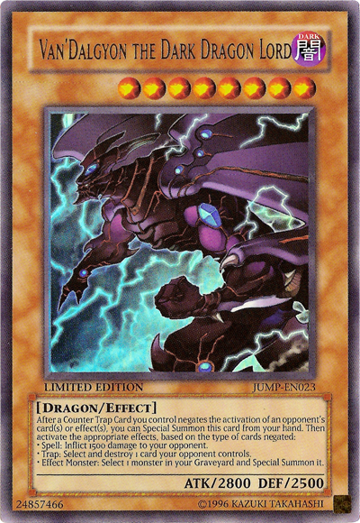 Van'Dalgyon the Dark Dragon Lord [JUMP-EN023] Ultra Rare | Arkham Games and Comics