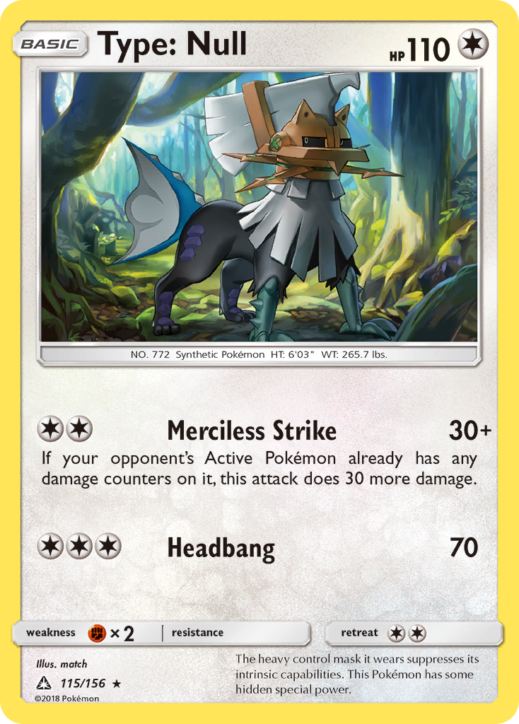 Type: Null (115/156) [Sun & Moon: Ultra Prism] | Arkham Games and Comics