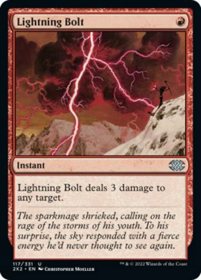 Lightning Bolt [Double Masters 2022] | Arkham Games and Comics