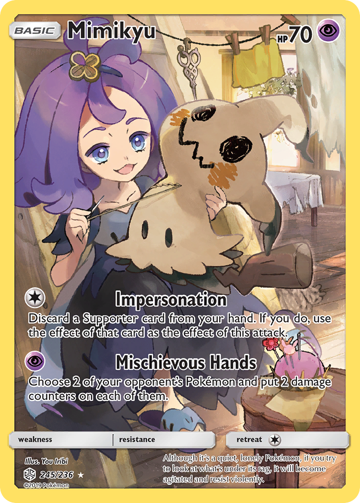 Mimikyu (245/236) [Sun & Moon: Cosmic Eclipse] | Arkham Games and Comics