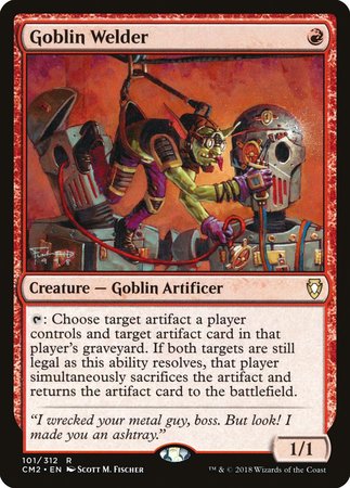 Goblin Welder [Commander Anthology Volume II] | Arkham Games and Comics