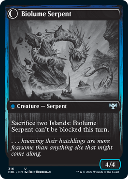 Biolume Egg // Biolume Serpent [Innistrad: Double Feature] | Arkham Games and Comics